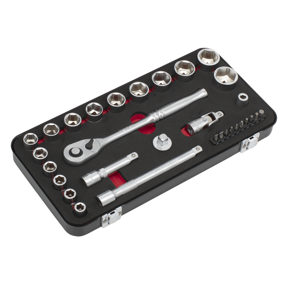 Sealey AK7921 Premier Platinum Socket Set 3/8"Sq Drive 31pc - additional view 5