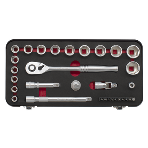 Sealey AK7921 Premier Platinum Socket Set 3/8"Sq Drive 31pc - additional view 4
