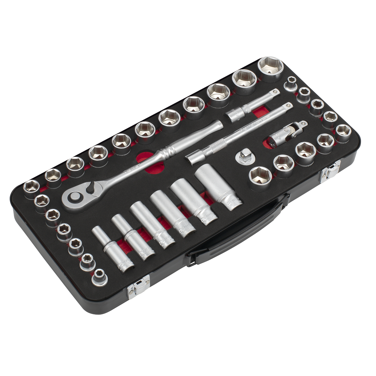 Sealey AK7923 Premier Platinum Metric/Imperial Socket Set 3/8"Sq Drive 37pc - additional view 6