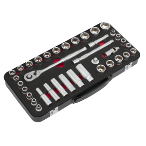 Sealey AK7923 Premier Platinum Metric/Imperial Socket Set 3/8"Sq Drive 37pc - additional view 6