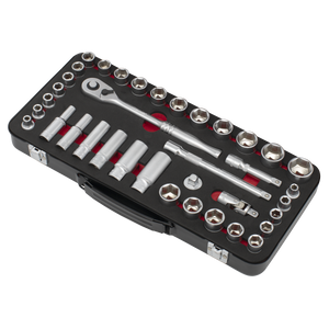 Sealey AK7923 Premier Platinum Metric/Imperial Socket Set 3/8"Sq Drive 37pc - additional view 7