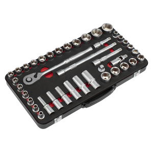 Sealey AK7925 Premier Platinum Metric/Imperial Socket Set 1/2"Sq Drive 40pc - additional view 9