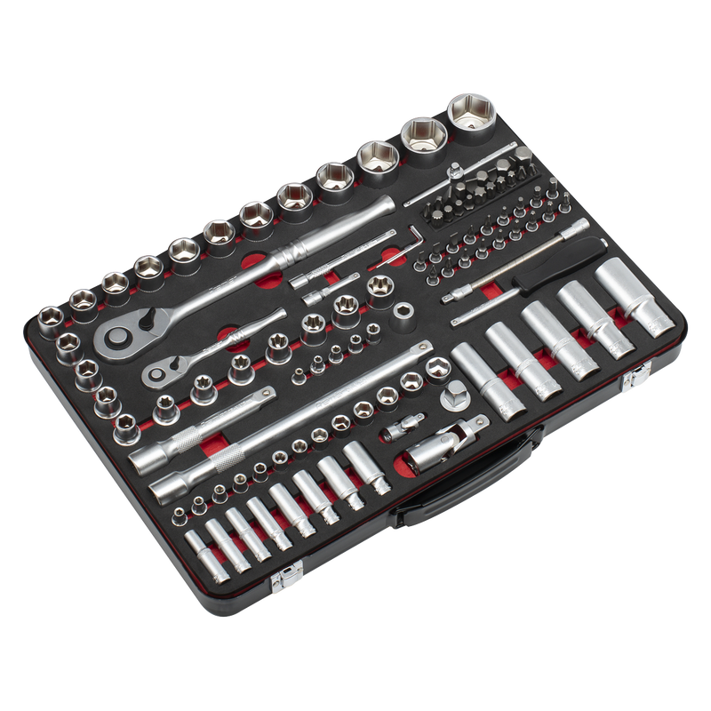 Sealey AK7926 Premier Platinum Socket Set 1/4" & 1/2"Sq Drive 108pc - additional view 6