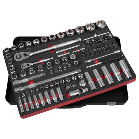 Sealey AK7926 Premier Platinum Socket Set 1/4" & 1/2"Sq Drive 108pc - additional view 2