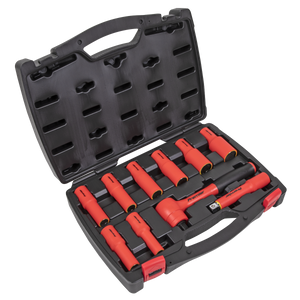 Sealey AK7943 Premier Insulated Socket Set 1/2"Sq Drive 10pc - VDE Approved - additional view 2