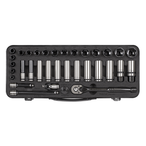 Sealey AK7971 Premier Black Socket Set 3/8"Sq Drive 34pc - additional view 4