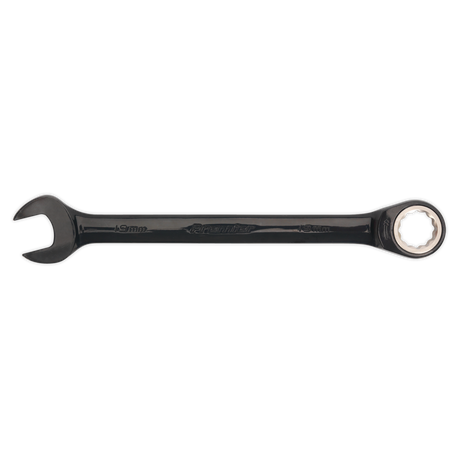 Sealey AK7978 Premier Black Combination Ratchet Spanner Set 7pc - additional view 2