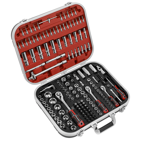 Sealey AK7981 Premier Socket Set 1/4", 3/8" & 1/2"Sq Drive 172pc