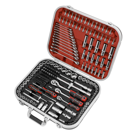 Sealey AK7982 Premier Socket Set 1/4", 3/8" & 1/2"Sq Drive 216pc - additional view 2