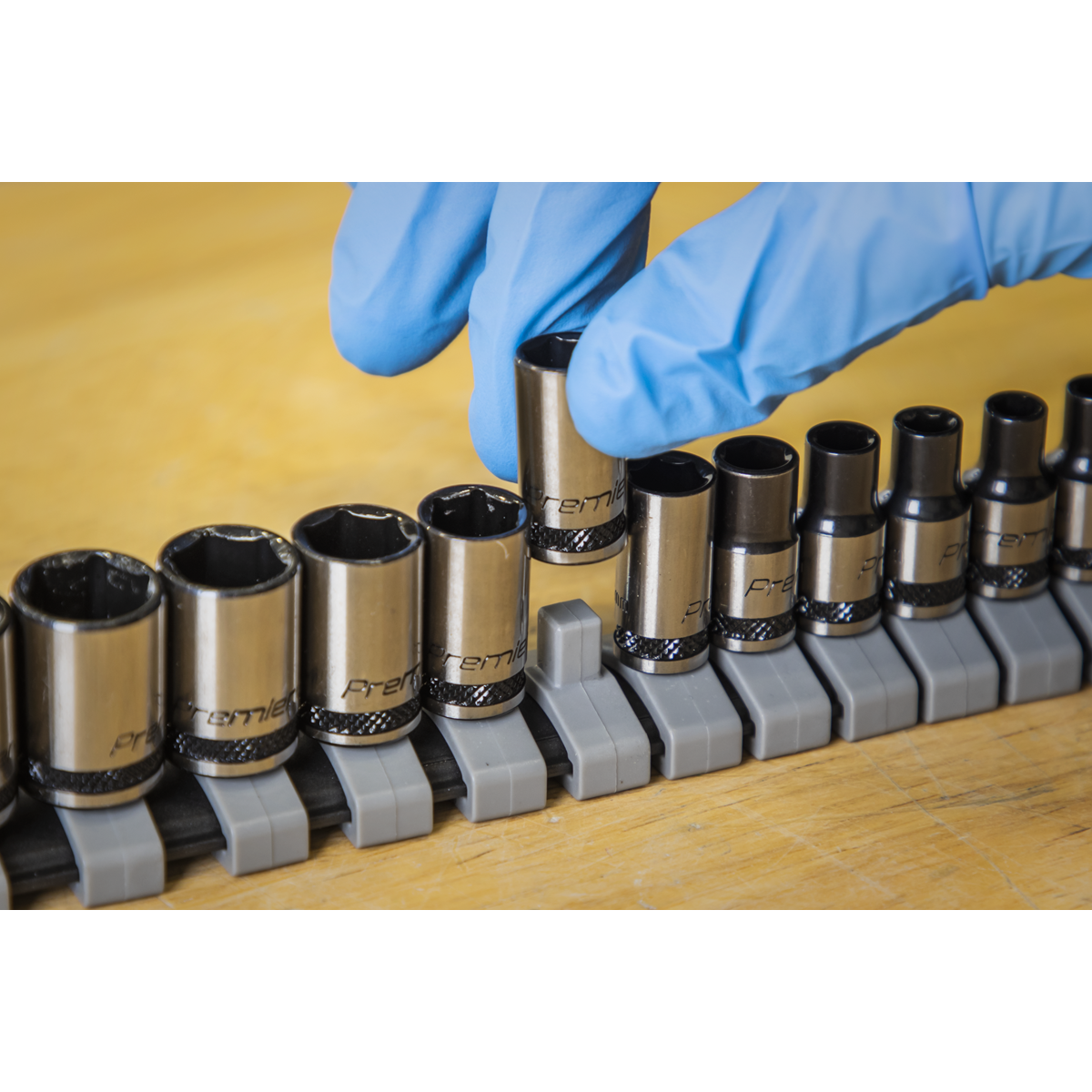 Sealey AK7990 Premier Black Socket Set 1/4"Sq Drive 13pc - additional view 8
