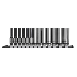Sealey AK7991 Premier Black Deep Socket Set 1/4"Sq Drive 13pc - additional view 6