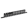 Sealey AK7994 Premier Black Socket Set 1/2"Sq Drive 13pc