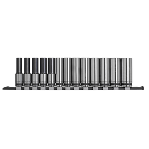 Sealey AK7995 Premier Black Deep Socket Set 1/2"Sq Drive 13pc - additional view 2
