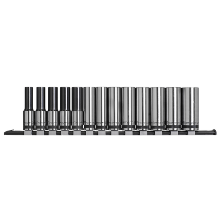 Sealey AK7995 Premier Black Deep Socket Set 1/2"Sq Drive 13pc - additional view 2