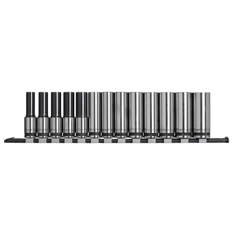 Sealey AK7995 Premier Black Deep Socket Set 1/2"Sq Drive 13pc - additional view 2