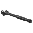 Sealey AK7997 Premier Black Ratchet Wrench 1/4"Sq Drive