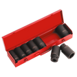 Sealey AK80/9M Premier Deep Impact Socket Set 3/4"Sq Drive 8pc