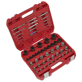 Sealey AK8156 Master Nut, Bolt & Screw Extractor Set 56pc