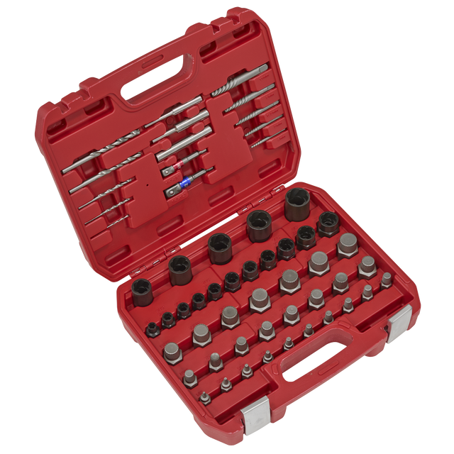 Sealey AK8156 Master Nut, Bolt & Screw Extractor Set 56pc