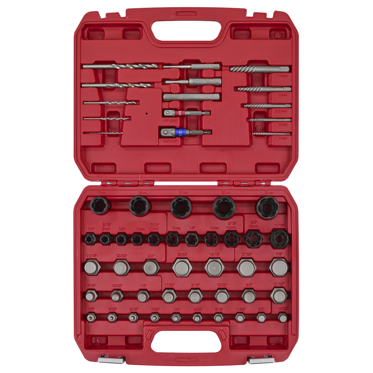 Sealey AK8156 Master Nut, Bolt & Screw Extractor Set 56pc - additional view 3