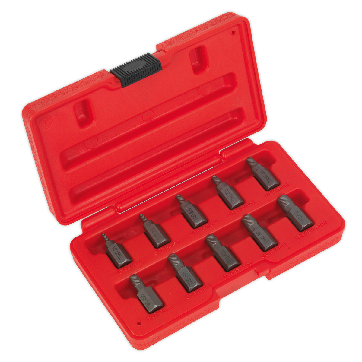 Sealey AK8181 Multi-Spline Screw Extractor Set 10pc