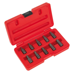 Sealey AK8181 Multi-Spline Screw Extractor Set 10pc