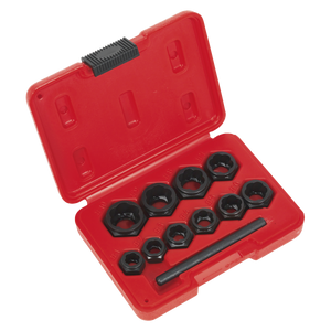 Sealey AK8183 Spanner Type Bolt Extractor Set 11pc