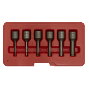 Sealey AK8185 Screw Extractor Set 3/8"Sq Drive 6pc - additional view 2
