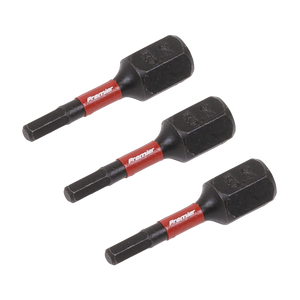Sealey AK8210 Premier Hex Impact Power Tool Bits 2.5 x 25mm 3pc - additional view 6