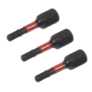 Sealey AK8211 Premier Hex Impact Power Tool Bits 3 x 25mm 3pc - additional view 4