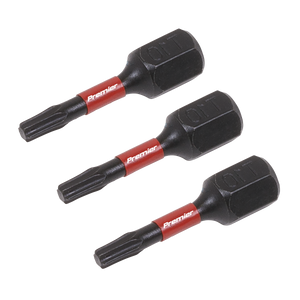 Sealey AK8215 Premier TRX-Star* Impact Power Tool Bits T10 x 25mm 3pc - additional view 2