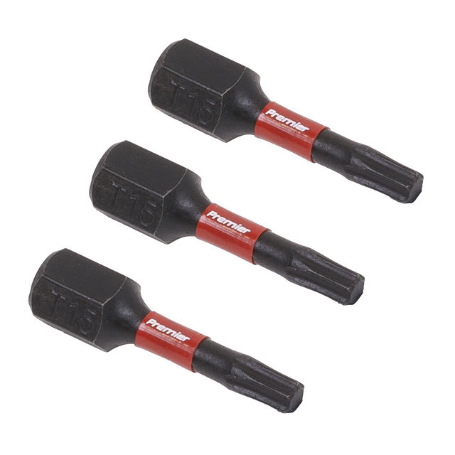Sealey AK8216 Premier TRX-Star* Impact Power Tool Bits T15 x 25mm 3pc