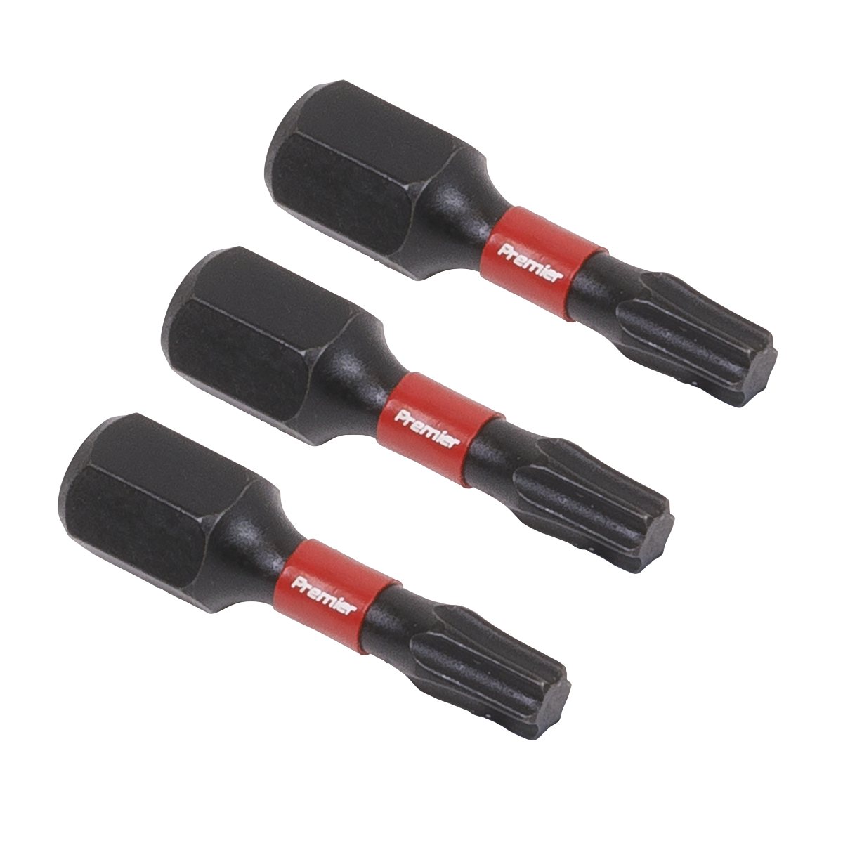 Sealey AK8217 Premier TRX-Star* Impact Power Tool Bits T20 x 25mm 3pc