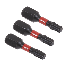 Sealey AK8217 Premier TRX-Star* Impact Power Tool Bits T20 x 25mm 3pc