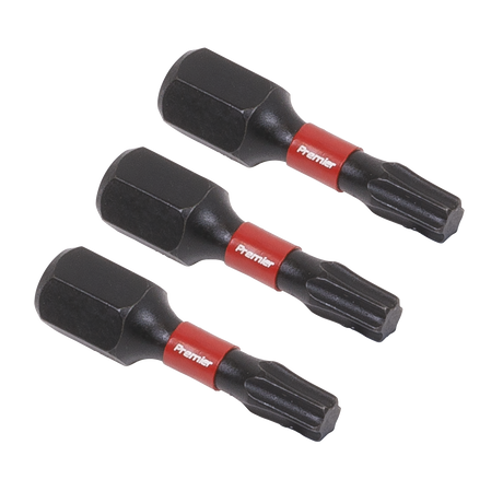 Sealey AK8217 Premier TRX-Star* Impact Power Tool Bits T20 x 25mm 3pc
