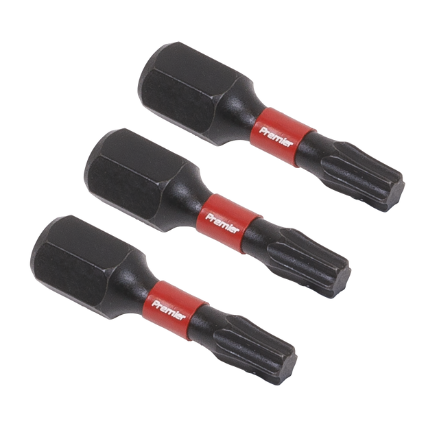 Sealey AK8217 Premier TRX-Star* Impact Power Tool Bits T20 x 25mm 3pc