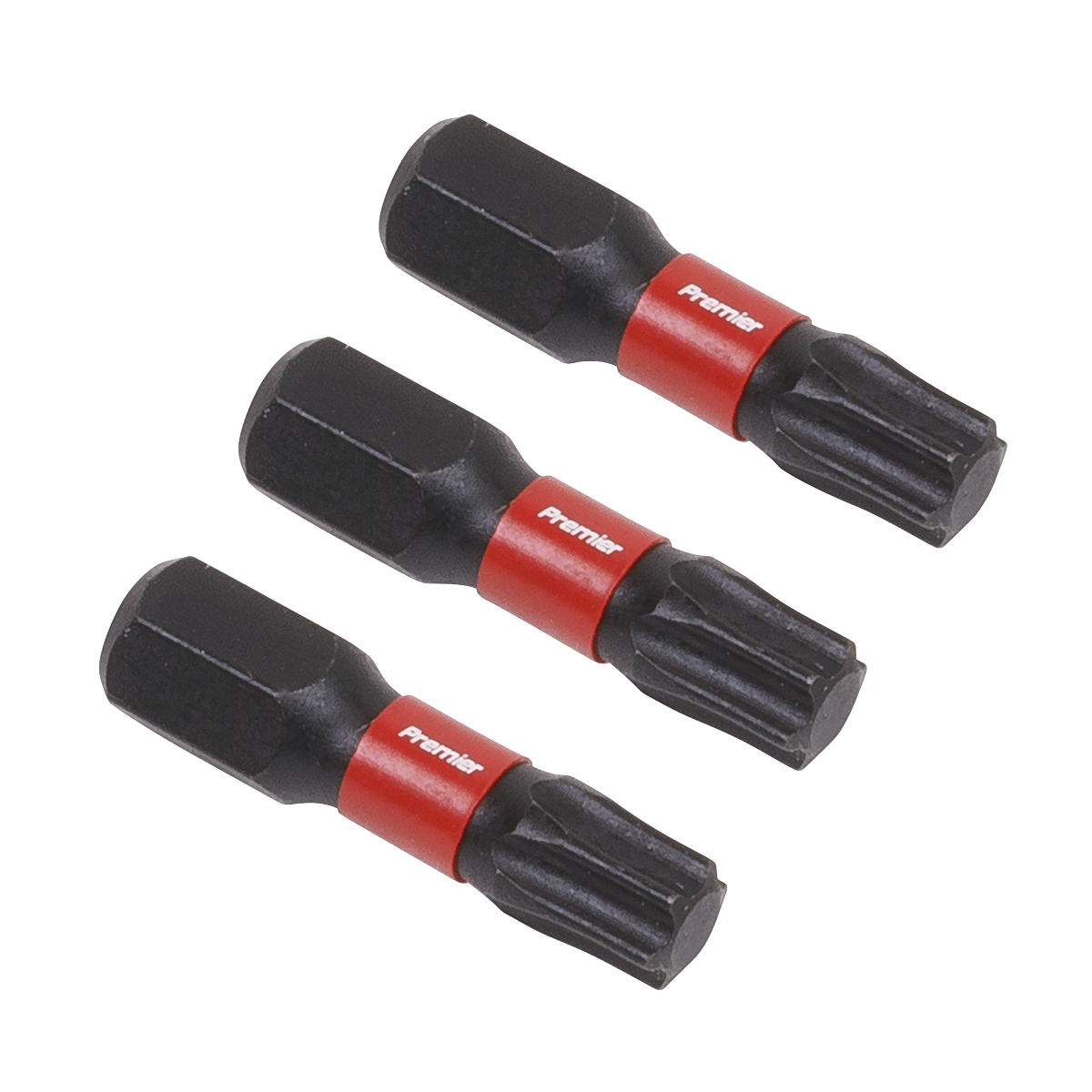 Sealey AK8220 TRX-Star* Impact Power Tool Bits T30 x 25mm 3pc