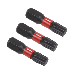 Sealey AK8220 TRX-Star* Impact Power Tool Bits T30 x 25mm 3pc