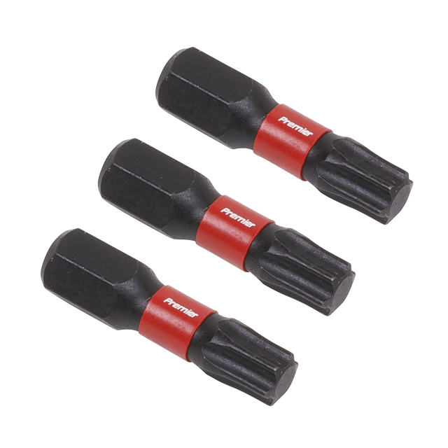 Sealey AK8220 TRX-Star* Impact Power Tool Bits T30 x 25mm 3pc