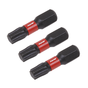 Sealey AK8220 TRX-Star* Impact Power Tool Bits T30 x 25mm 3pc - additional view 2
