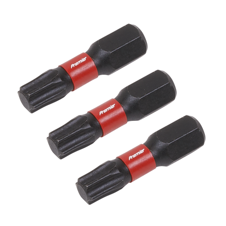 Sealey AK8220 TRX-Star* Impact Power Tool Bits T30 x 25mm 3pc - additional view 2