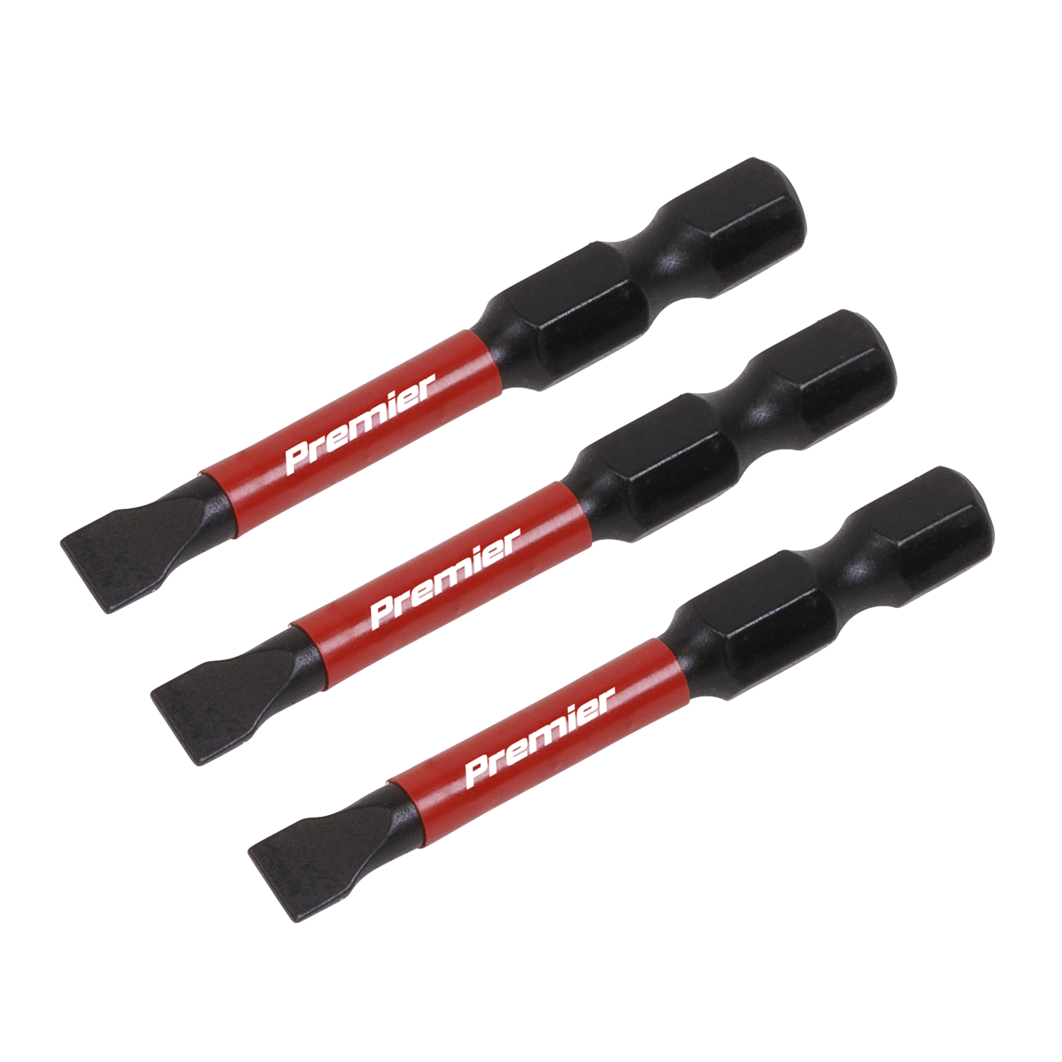 Sealey AK8227 Premier Slotted Impact Power Tool Bits 5.5 x 50mm 3pc - additional view 7