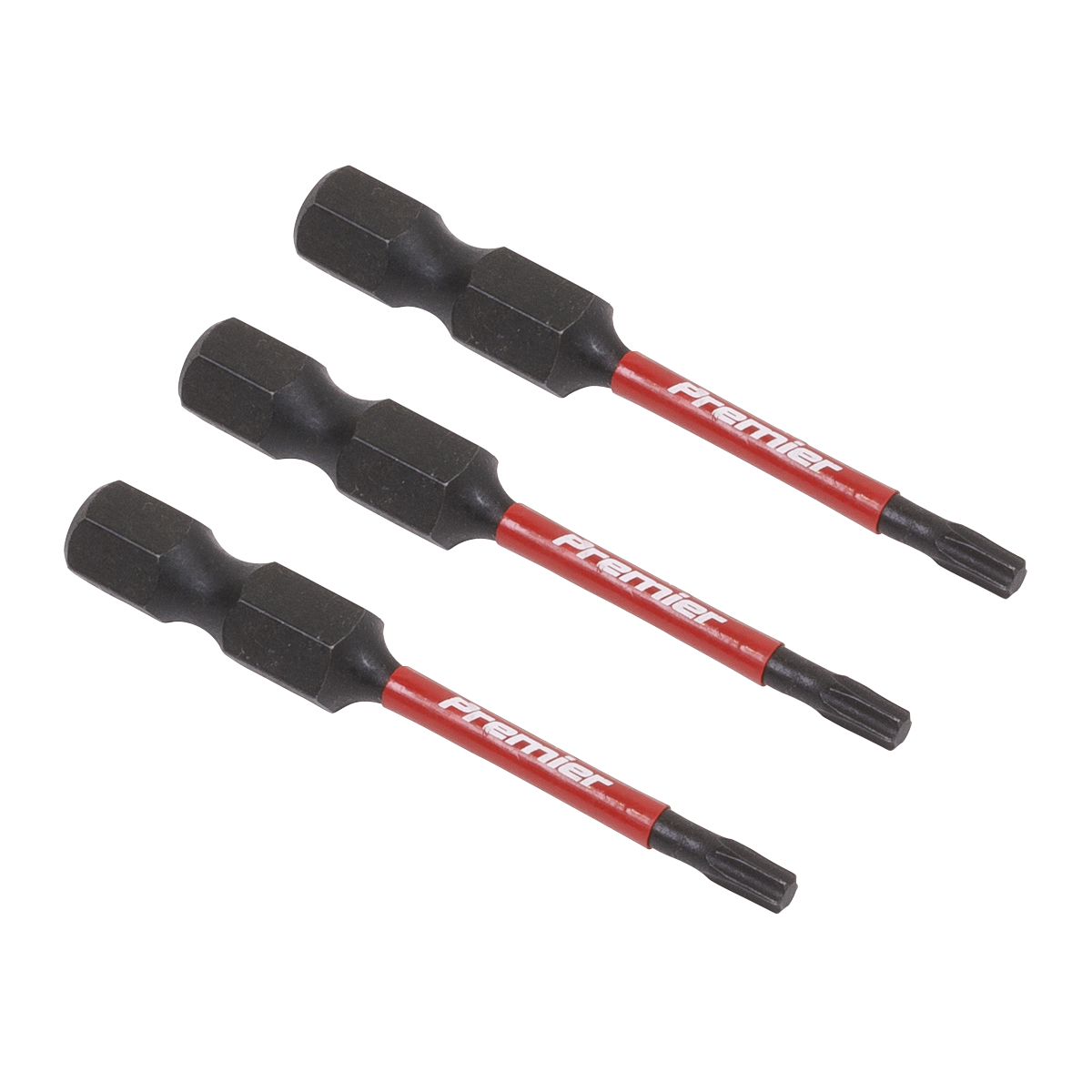 Sealey AK8240 Premier TRX-Star* Impact Power Tool Bits T10 x 50mm 3pc