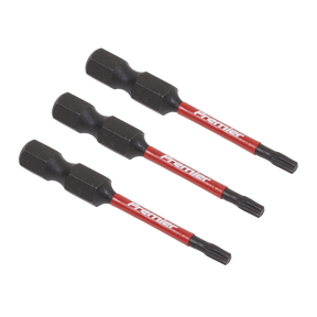 Sealey AK8240 Premier TRX-Star* Impact Power Tool Bits T10 x 50mm 3pc