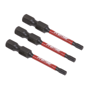 Sealey AK8241 Premier TRX-Star* Impact Power Tool Bits T15 x 50mm 3pc