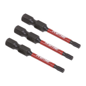 Sealey AK8241 Premier TRX-Star* Impact Power Tool Bits T15 x 50mm 3pc
