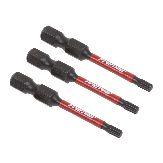 Sealey AK8241 Premier TRX-Star* Impact Power Tool Bits T15 x 50mm 3pc