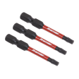 Sealey AK8242 Premier TRX-Star* Impact Power Tool Bits T20 x 50mm 3pc