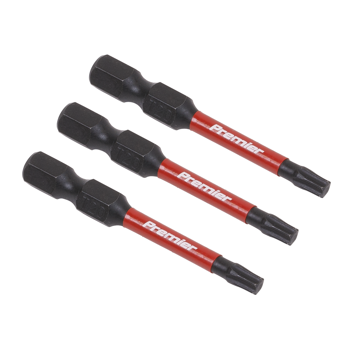 Sealey AK8242 Premier TRX-Star* Impact Power Tool Bits T20 x 50mm 3pc