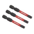 Sealey AK8244 Premier TRX-Star* Impact Power Tool Bits T27 x 50mm 3pc